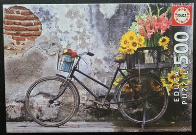Bicycle with flowers