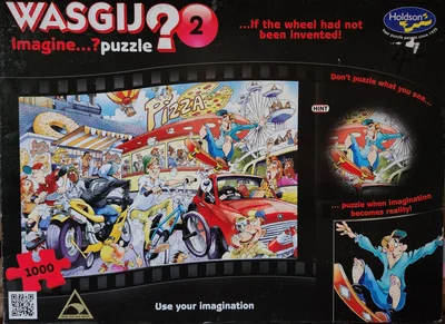 Wasgij Imagine #2 If the Wheel had not been Invented!