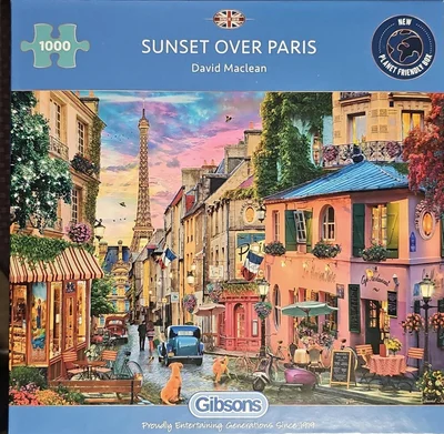 Sunset over Paris