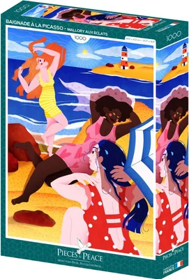 Baignade à la Picasso