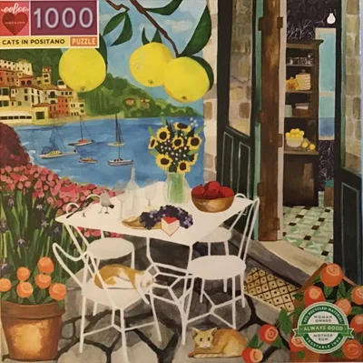 Cats in Positano