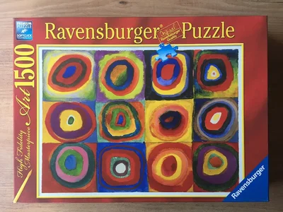 Color Study of Squares and Circles