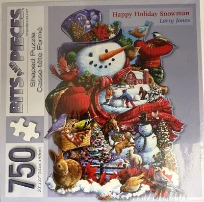 Happy Holiday Snowman