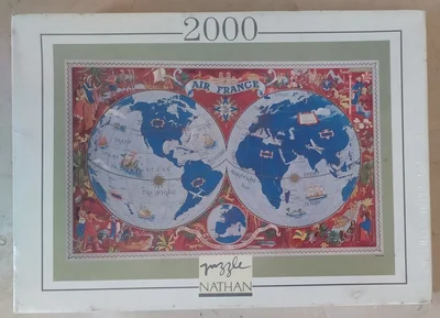 Planisphere Air France