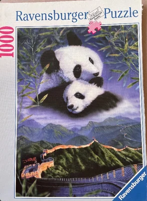 Panda et muraille de Chine