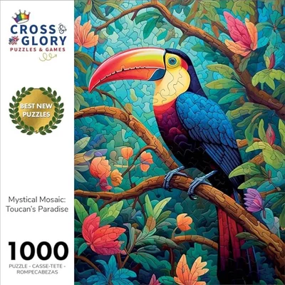 Mystical Mosaic: Toucan’s Paradise