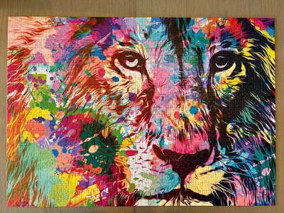 Colorful Lion