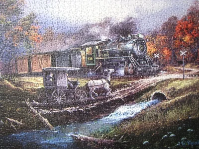 Amish Train