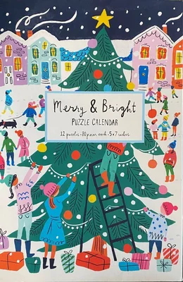 Merry & Bright Puzzle Calendar