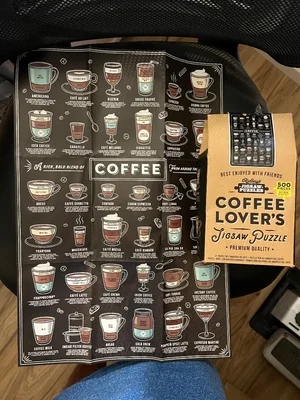 Coffee Lover's Jigsaw Puzzle