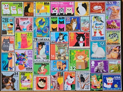 Cat Stamps