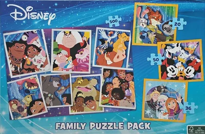 Disney Family Puzzle Pack