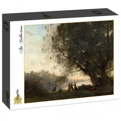 Dance under the Trees at the Edge of the Lake, 1865-1870