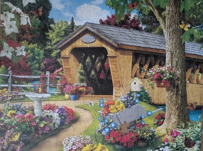 Garden bridge