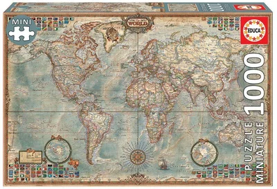 Political map of the world