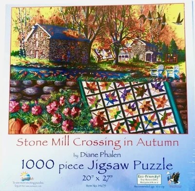 Stone Mill Crossing in Autumn