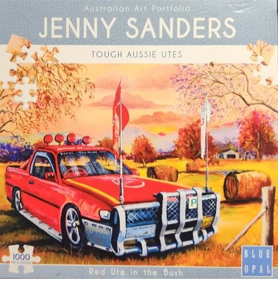 Red Ute in the Bush