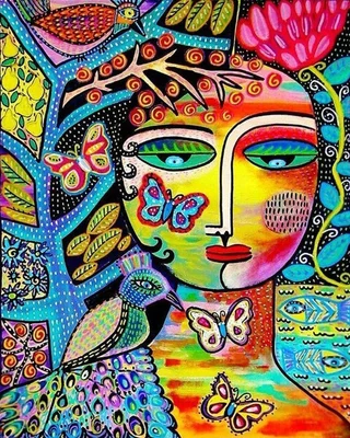 Tree of Life Paradise Goddess