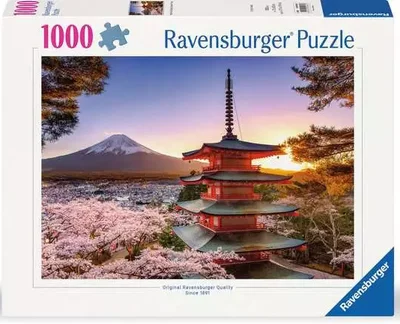 Cerisiers en fleurs du Mont Fuji