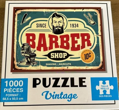 Puzzle Vintage Barber Shop