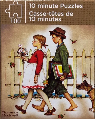 Young Love Walking to School