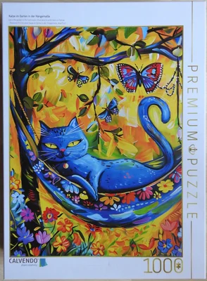 Cat in the Garden in the Hammock