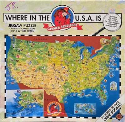 Where in the U.S.A. Is Carmen Sandiego?