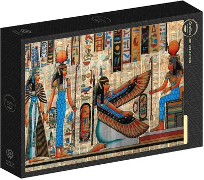 Papyrus et Hiéroglyphes