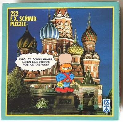 Garfield in Moskau