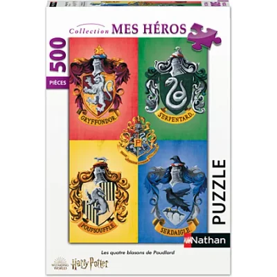 Les quatres blasons de Poudlard
