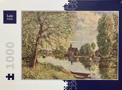 River Landscape by Moret-sur-Loing (Flusslandschaft bei Moret-sur-Loing)