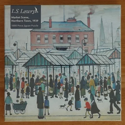 Market Scene, Northern Town, 1939