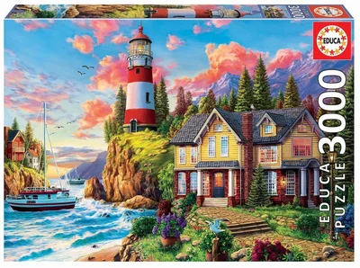 Lighthouse near the ocean