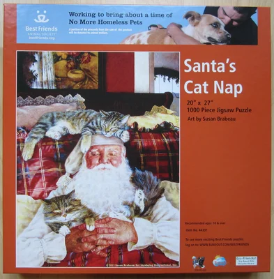 Santa's Cat Nap