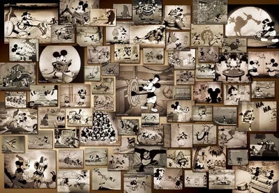 Disney Mickey Mouse Black-and-white Film Collection