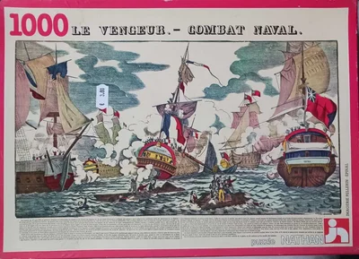 Le vengeur -combat naval