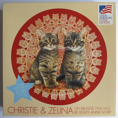 Christie & Zelina on Brugge Owl Lace