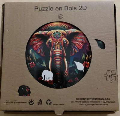 Éléphant  tribal