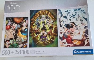 Disney 100 - Coffret 3 puzzles