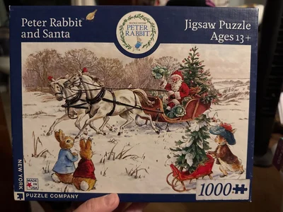 Peter Rabbit and Santa