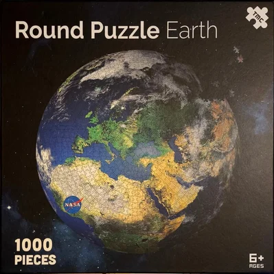 Round Puzzle Earth
