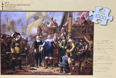 Christian IV on the Ship 'Trefoldigheden' (Trinity)