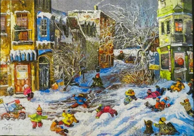 The First Snowstorm