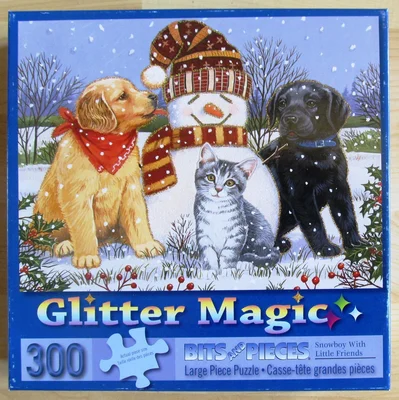 Snowboy With Little Friends