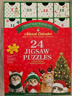 24 Jigsaw Puzzles Adventcalendar
