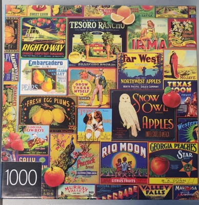 Vintage Fruit Labels