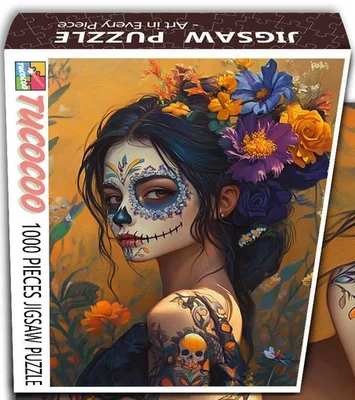 Calavera Beauty un puzzle enchanteur