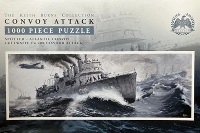Convoy Attack - Spotted - Atlantic Convoy Luftwaffe Fw 200 Condor Attack