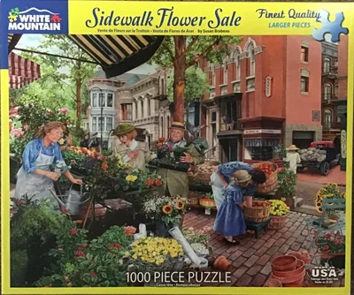 Sidewalk Flower Sale