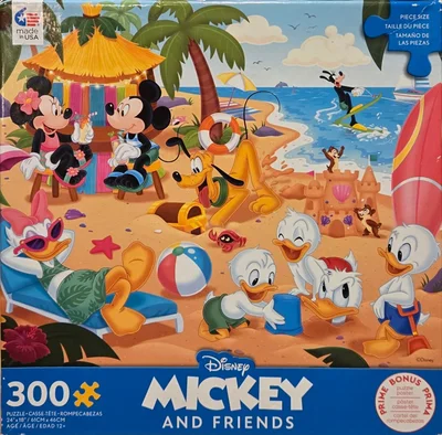 Mickey & Minnie at the Beach